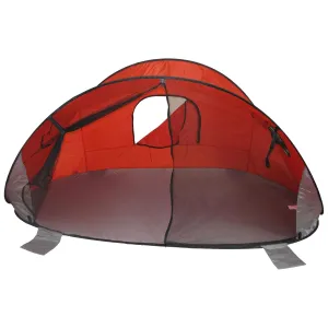 Redmon Family Size Pop-Up Shade Dome, Red, 57" d x 100" w x 47" h