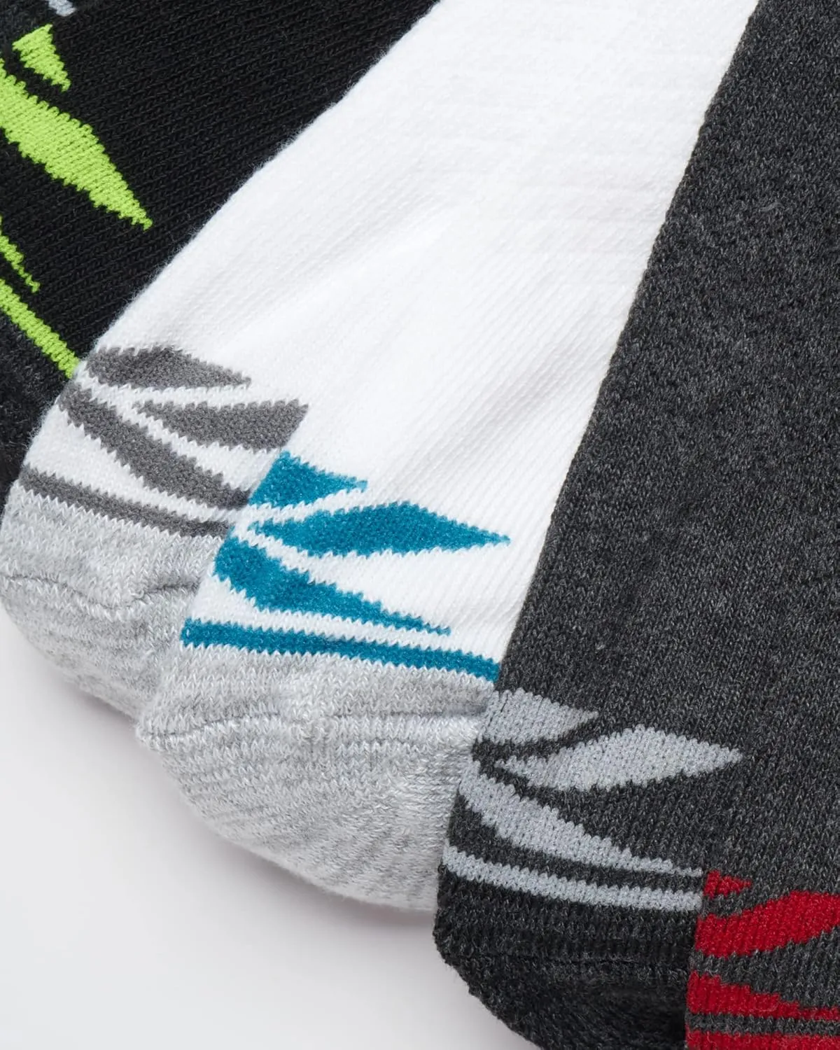 Reebok Boys' Quarter Socks - 12 Pack Stretch Performance Quarter Cut Arch Support Socks - Cushioned Athletic Socks for Boys