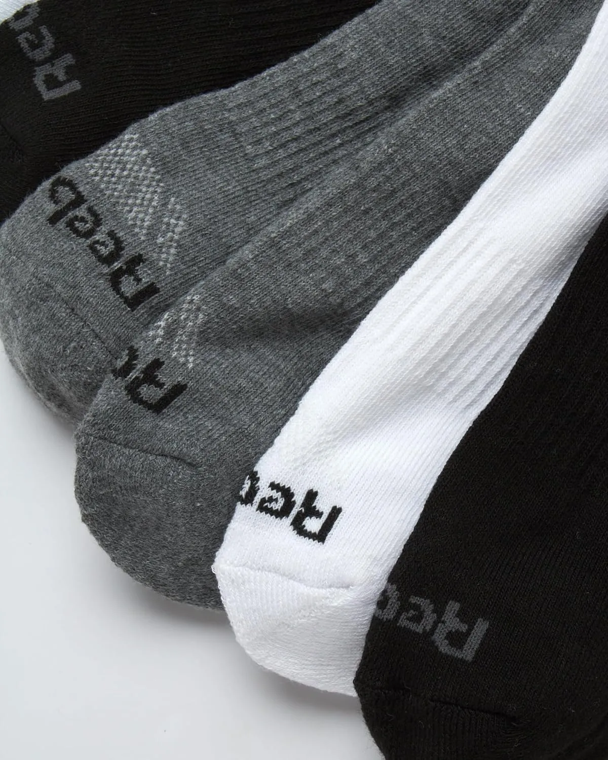 Reebok Boys' Quarter Socks - 12 Pack Stretch Performance Quarter Cut Arch Support Socks - Cushioned Athletic Socks for Boys