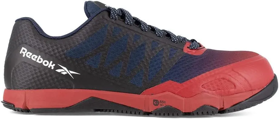 Reebok Men's Rb4450 Speed Tr Safety Toe Athletic Work Shoe Black