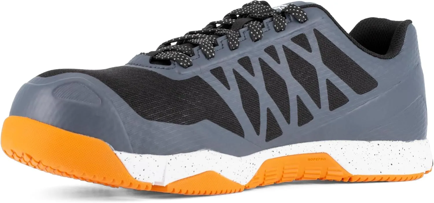 Reebok Men's Rb4450 Speed Tr Safety Toe Athletic Work Shoe Black