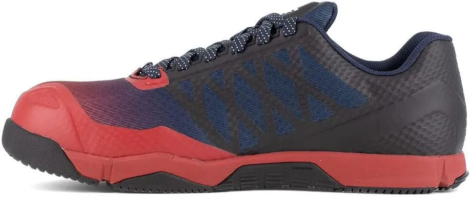 Reebok Men's Rb4450 Speed Tr Safety Toe Athletic Work Shoe Black