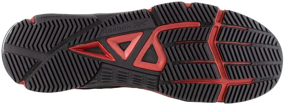 Reebok Men's Rb4450 Speed Tr Safety Toe Athletic Work Shoe Black
