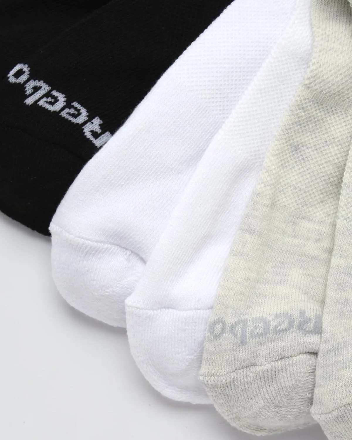 Reebok Women's Quarter Crew Socks - 12 Pack Performance Cushion Comfort Crew Socks - Athletic Socks for Women (4-10)