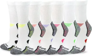 Relaxed Binding Lose Top Viscose Bamboo Diabetic Socks for Adult Women Men Multipairs Solid and Colorful