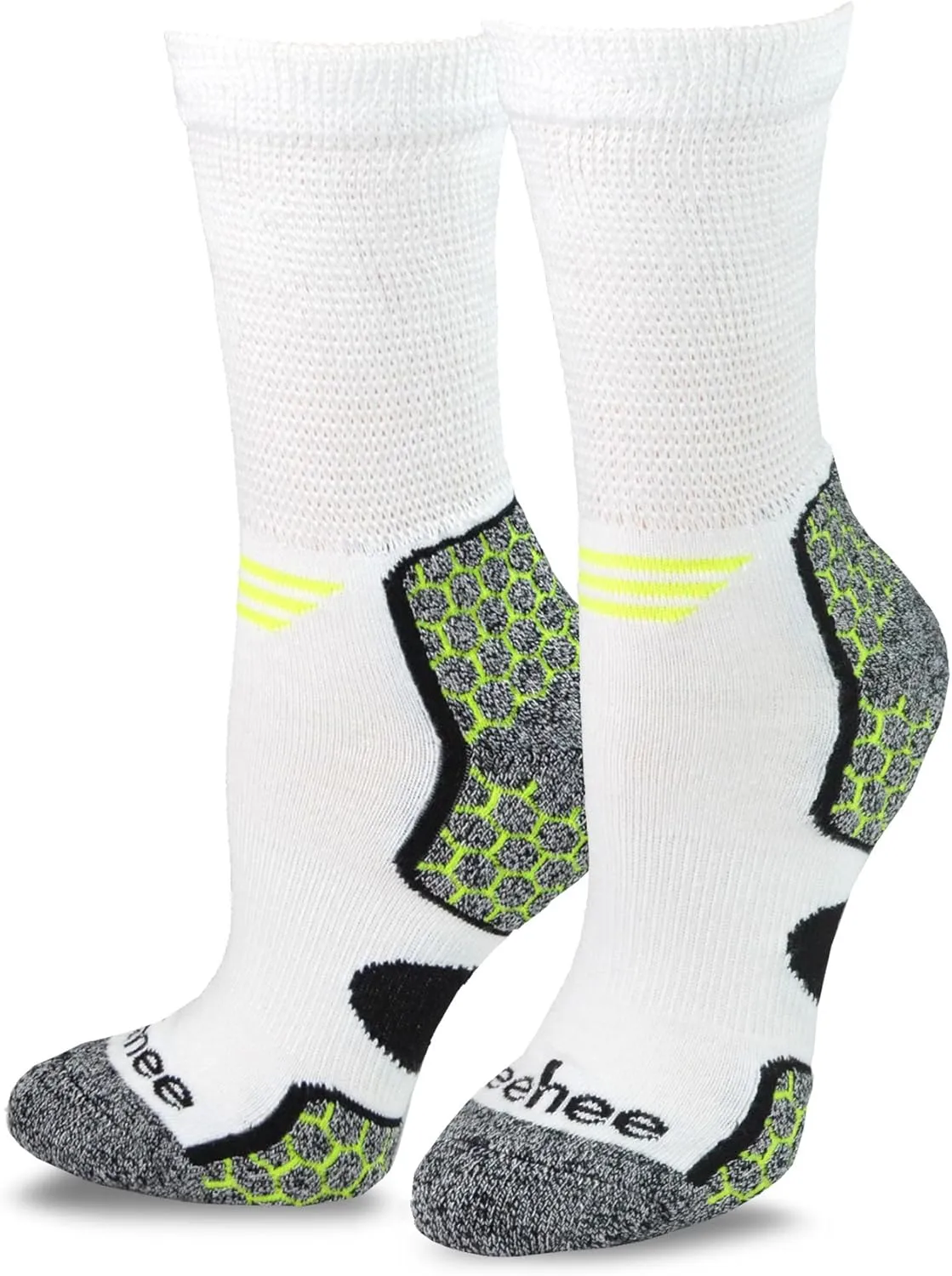 Relaxed Binding Lose Top Viscose Bamboo Diabetic Socks for Adult Women Men Multipairs Solid and Colorful