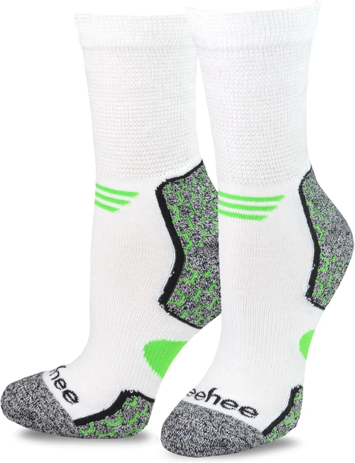 Relaxed Binding Lose Top Viscose Bamboo Diabetic Socks for Adult Women Men Multipairs Solid and Colorful