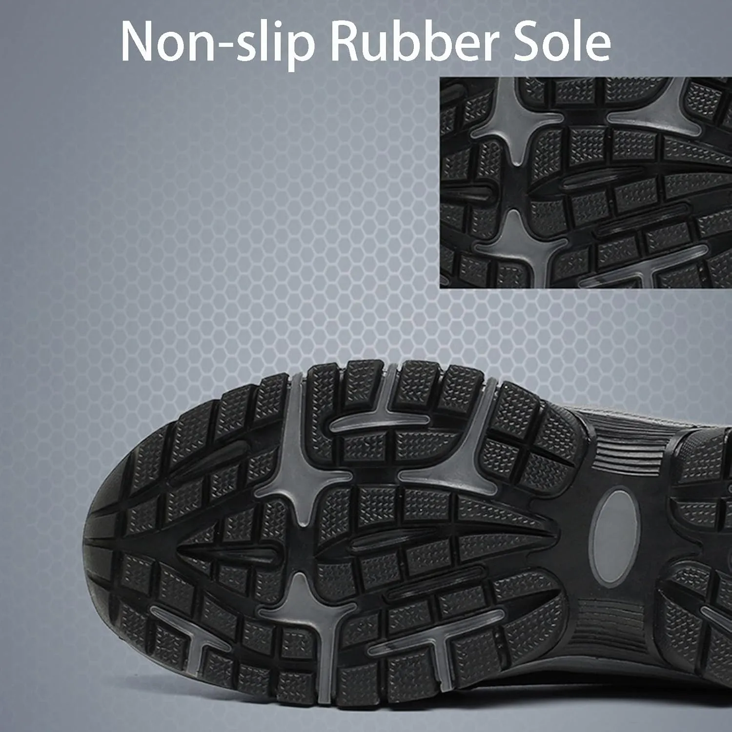 Relieffoot Walking Shoes for Men, Relieffoot Orthopedic Shoes for Men, Outdoor Hiking Shoes, Slip in Men Relaxed Fit Slip-Ons