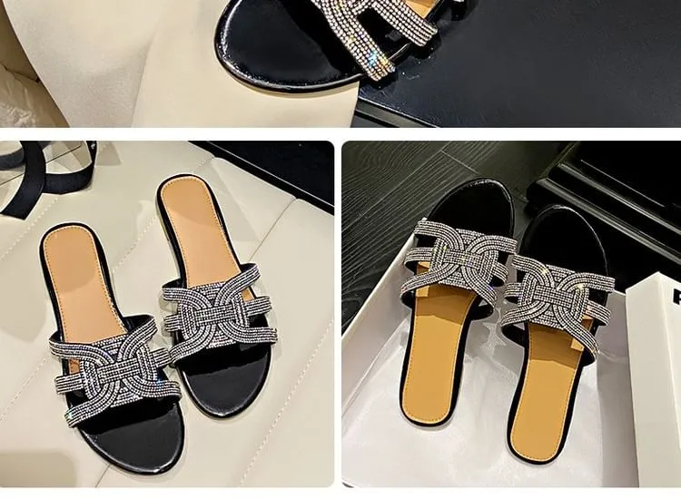 Rhinestone Sandals