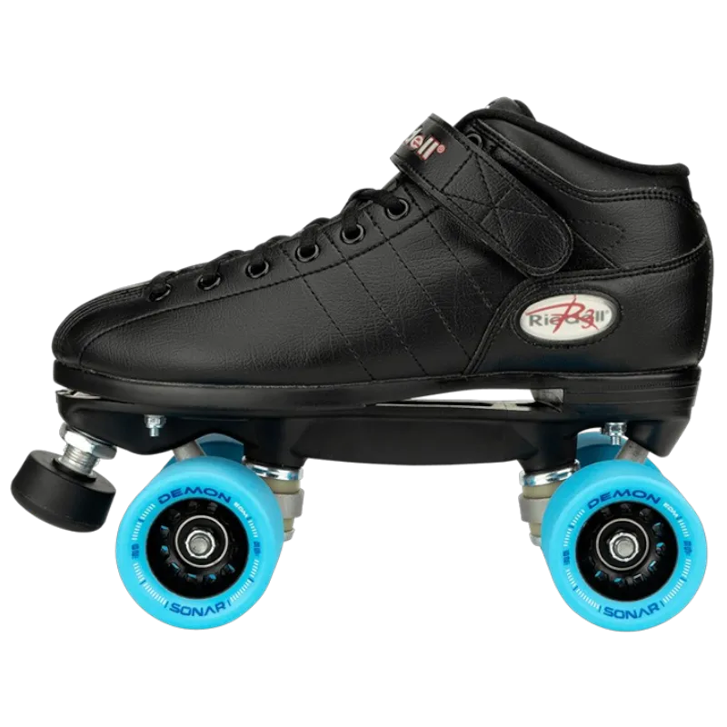 Riedell Skates - R3 Blue Demon - Roller Skate Set