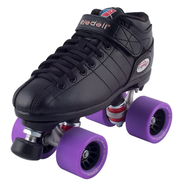 Riedell Skates - R3 Purple Demon - Roller Skate Set