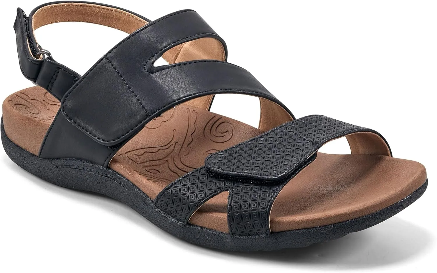 Rockport Women's Adjustable Strap Flat Sandal