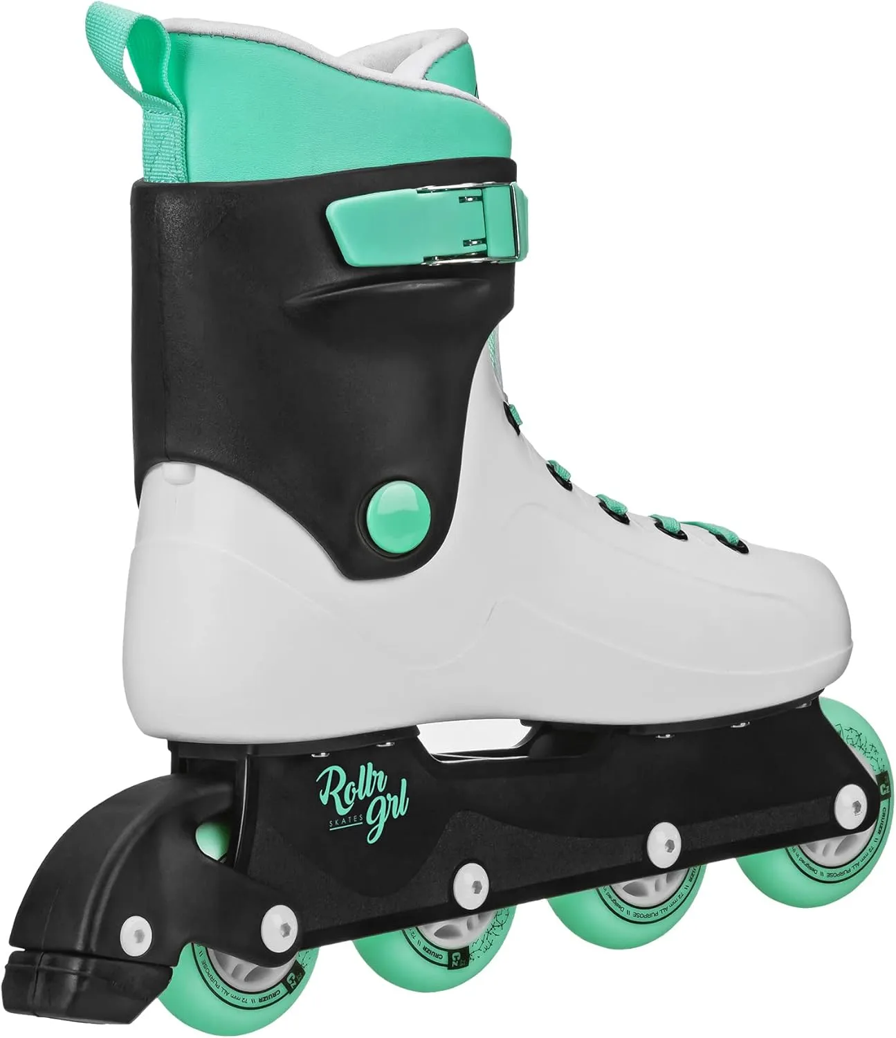 Rollr GRL Ocean Shore Inline Skates by Pacer | Skates for Women & Men | Indoor Outdoor Skates