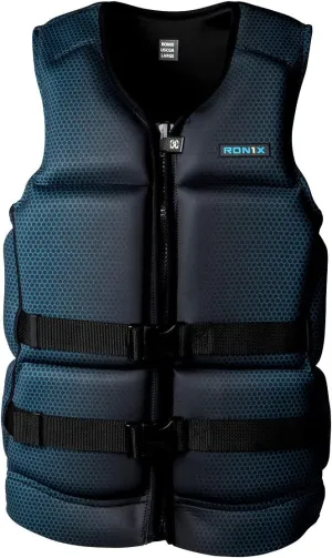 Ronix One - Capella 3.0 - CGA Life Vest Black/Azure Blue Honeycomb - 3XL