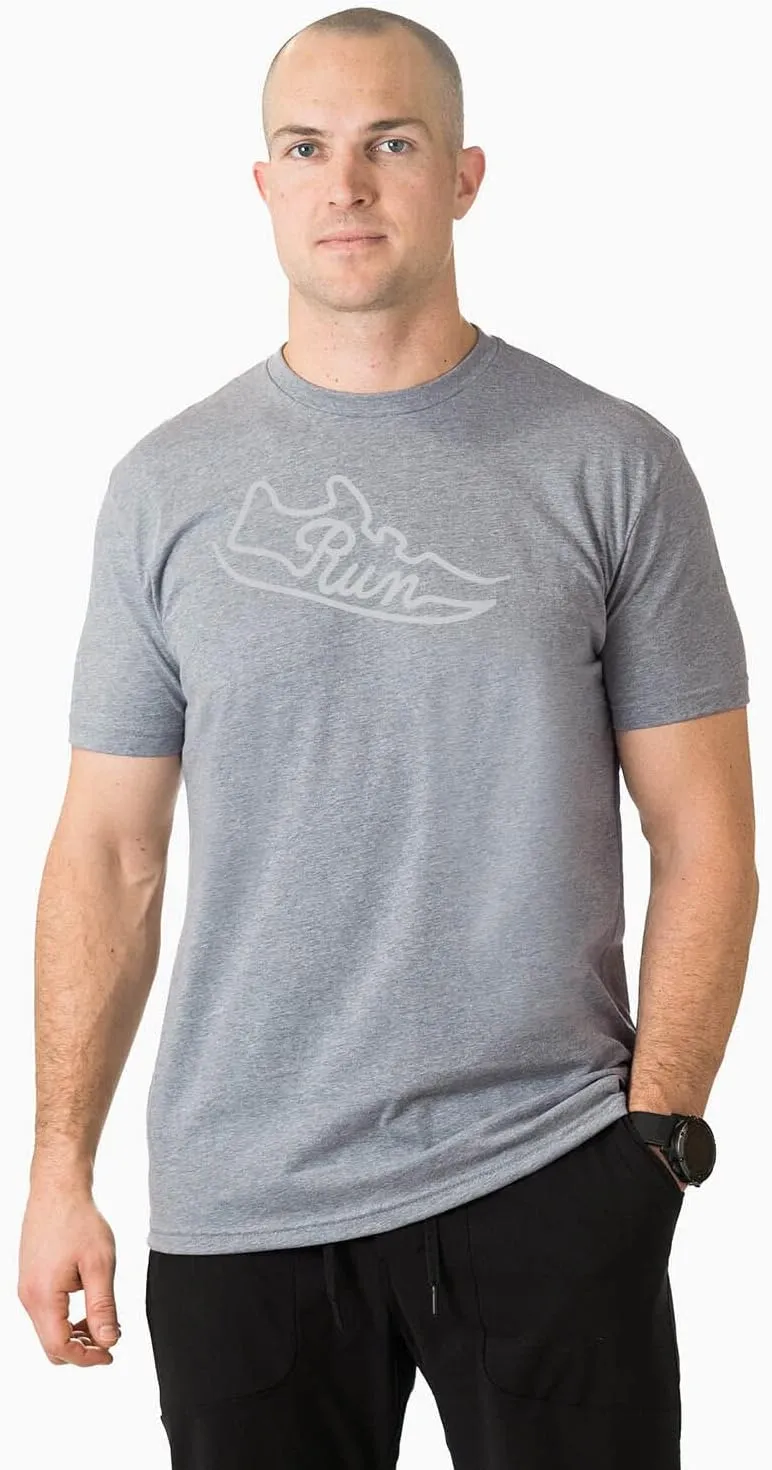 Run Shoe T-Shirt | Running Tee | Adult Sizes