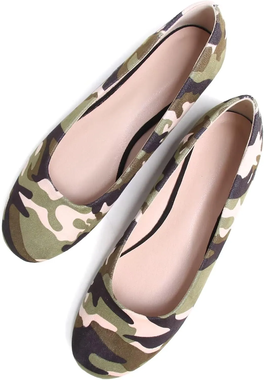 SAILING LU Pointy Toe Shoes Women Ballet Flats Comfort Solid Flat Shoes for Women Work Slip On Moccasins