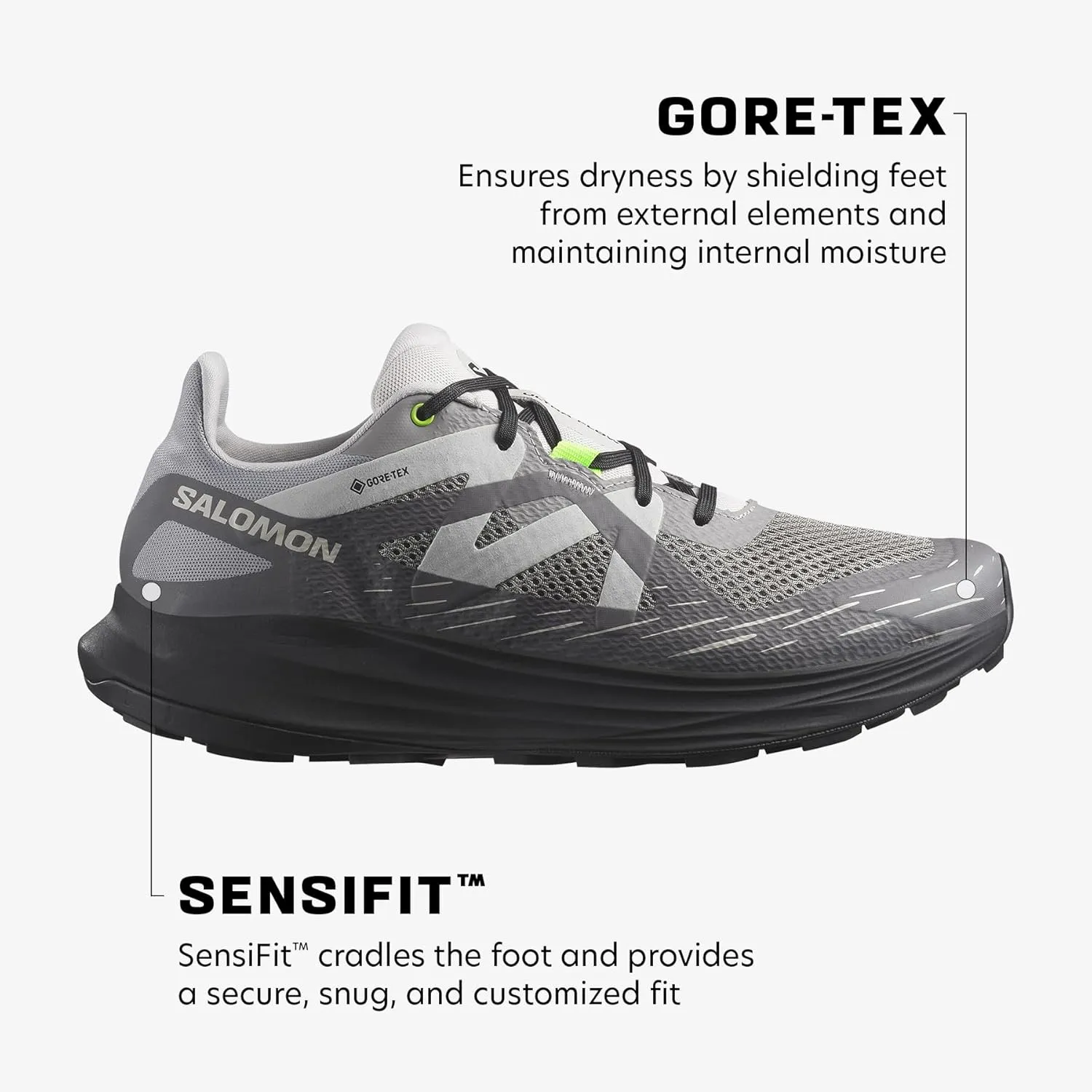 Salomon Men's Ultra Flow Gore-tex M Trail Running Shoes Sneaker