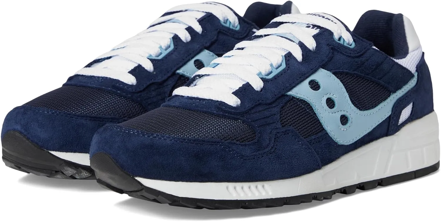 Saucony Unisex Shadow 5000 Sneaker, Blue/White, 10.5 US Men
