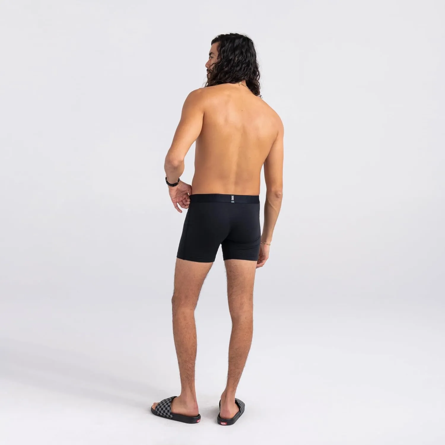 SAXX Underwear Co. Men's Underwear with Pouch Droptemp Cooling Cotton Boxer Brief Fly 2Pk