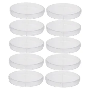Science Petri Dish 2 Compartment Culture Plate Dosh Lab Dish Lightweight Easy to Use