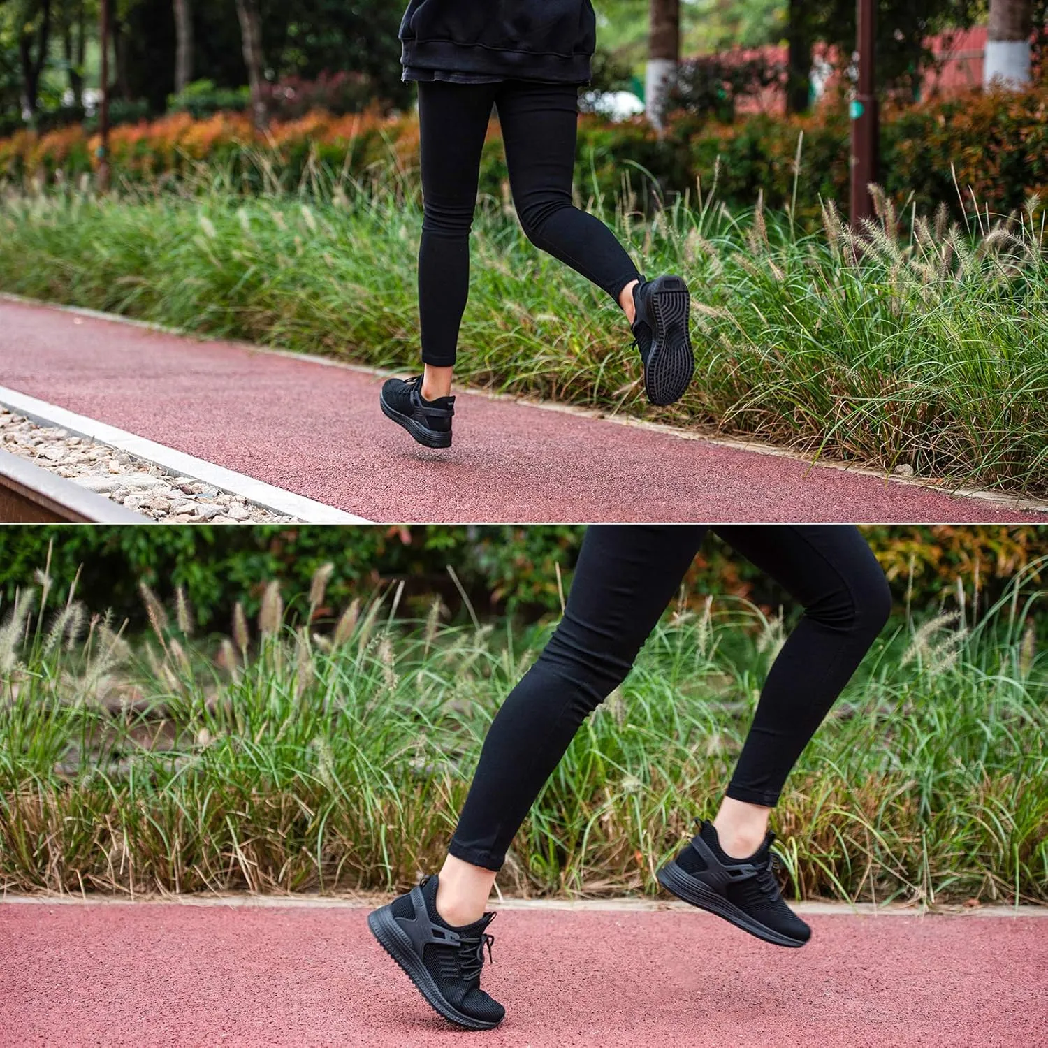 SDolphin Running Shoes Women Sneakers - Comfortable Memory Foam Lightweight Walking Tennis Workout Athletic Shoes