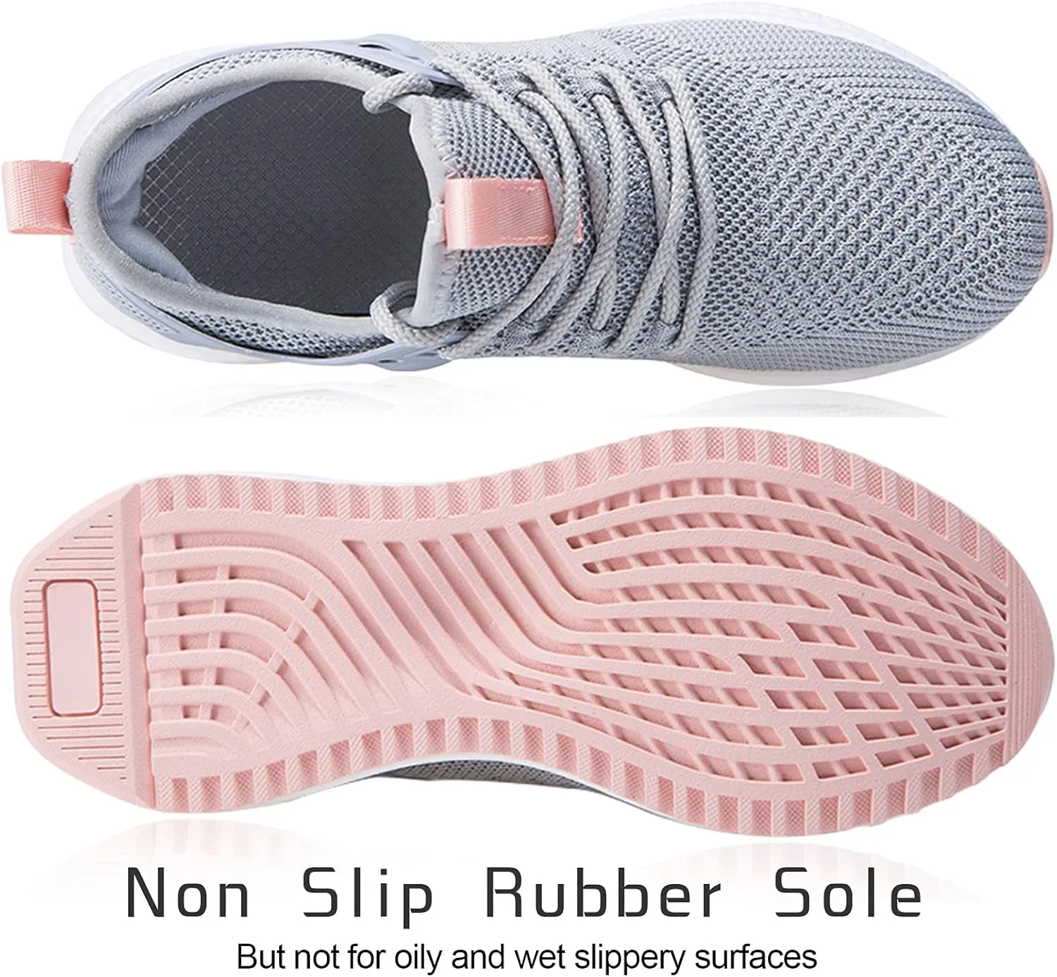 SDolphin Running Shoes Women Sneakers - Comfortable Memory Foam Lightweight Walking Tennis Workout Athletic Shoes