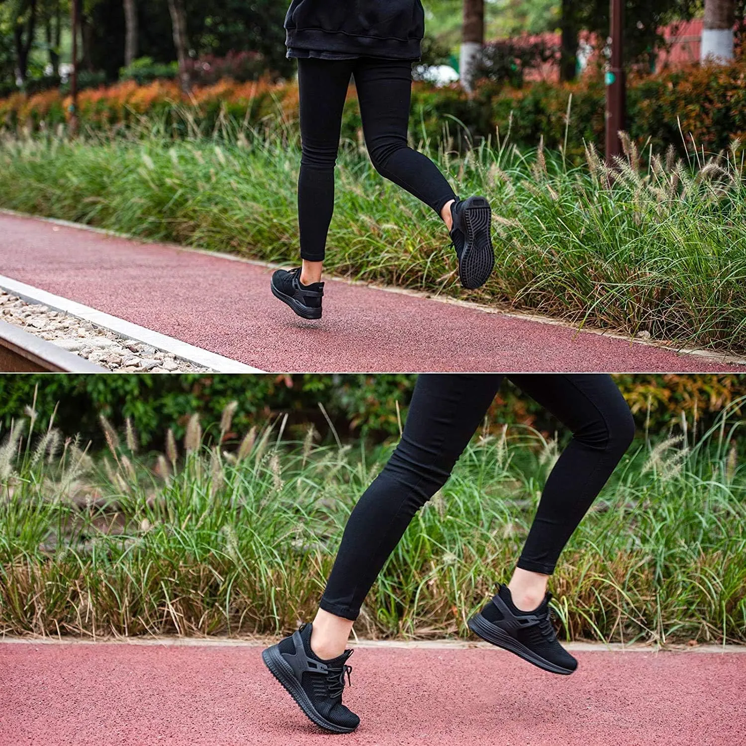 SDolphin Running Shoes Women Sneakers - Comfortable Memory Foam Lightweight Walking Tennis Workout Athletic Shoes