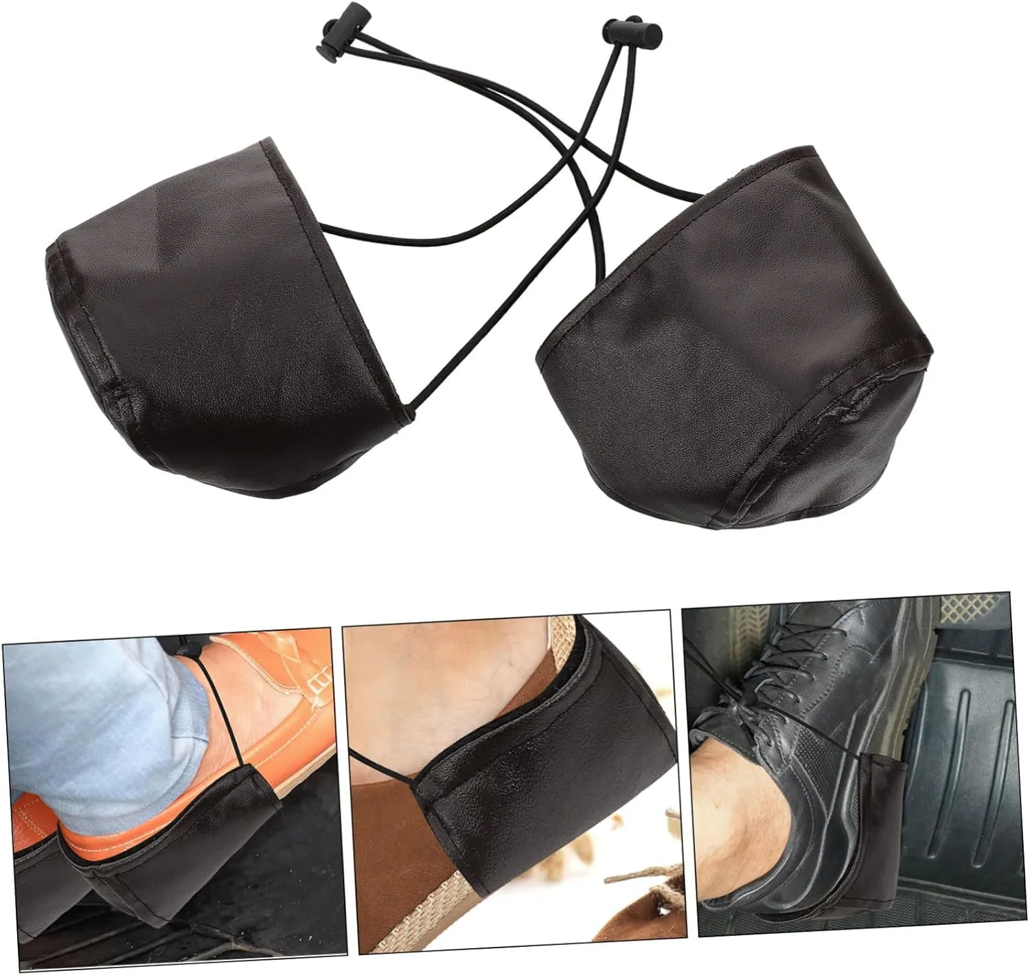 Sets Shoe Heel Protectors Heel Covers for Women Men Car Driving Guards Slip Grips Easy to Put Remove Covers Pcs