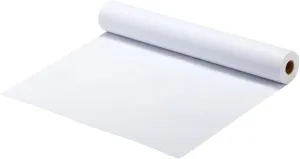 SEWACC 25m White Sketch Paper Roll for Boy Girl Blank Drawing Paper for Art Projects Craft Activities and Watercolor Painting Safe Recycled Easy to Use