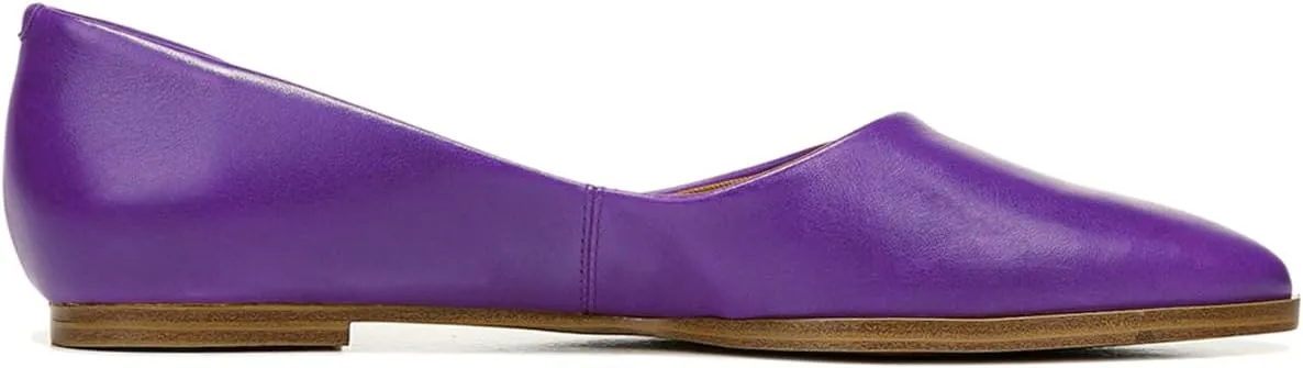 SHODENSE Women Pointed Toe Flats Slip On Ballet Flats Matte Leather Comfort Flat Heel Dress Shoes Closed Pointy Toe Flat Shoes Snakeskin for Ladies Girls Work Casual Club Driver Flats Fall 4-11 M US