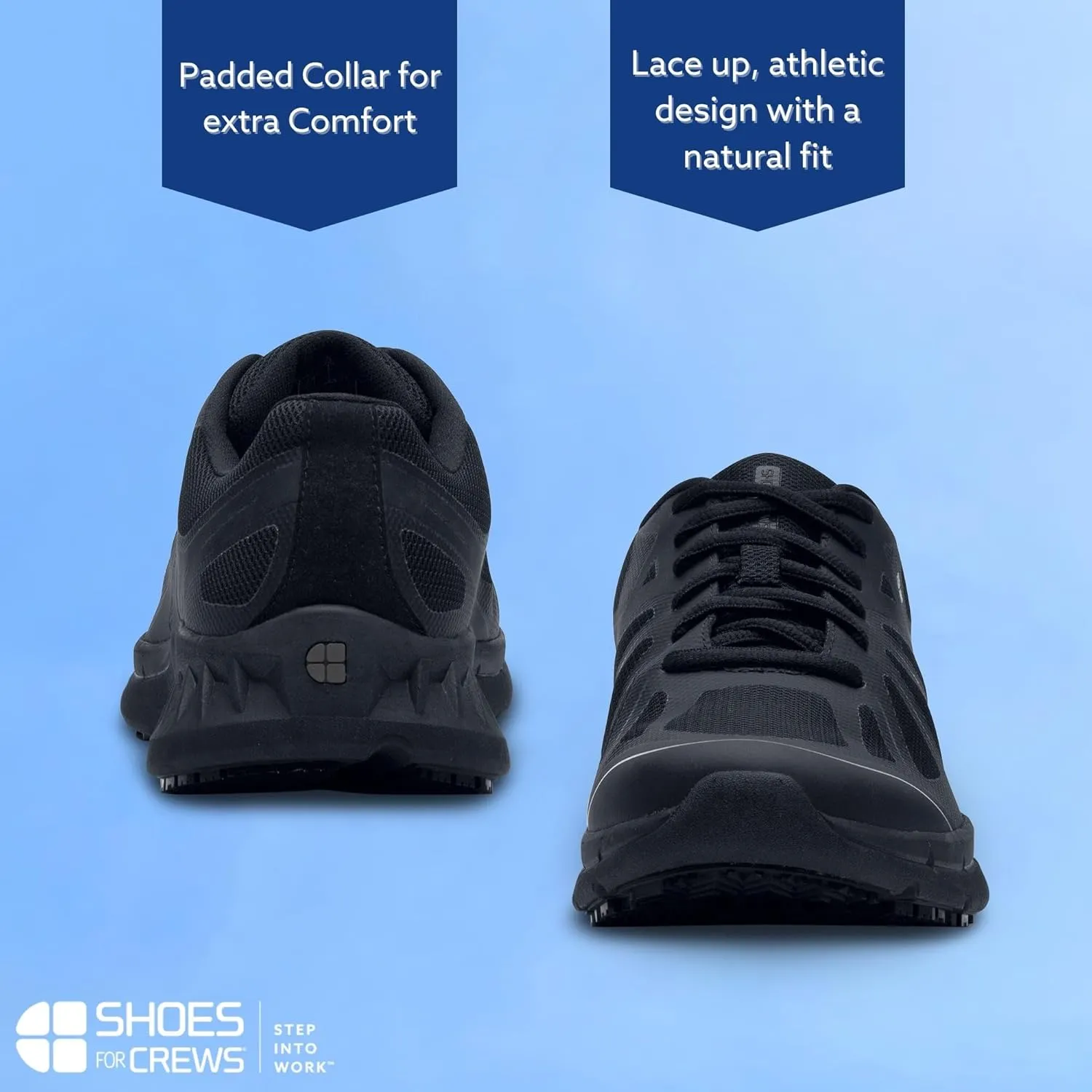 Shoes for Crews Men's Endurance II Non Slip Food Service Work Shoes