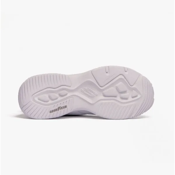 Skechers 149492/WGY D'LITES 4.0-FRESH DIVA Womens Trainers White/Grey