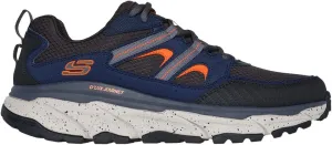 Skechers Extra Wide Fit Man Relaxed Fit D'Lux Journey Shoe 237192 Color Navy/Orange US Size 10.5
