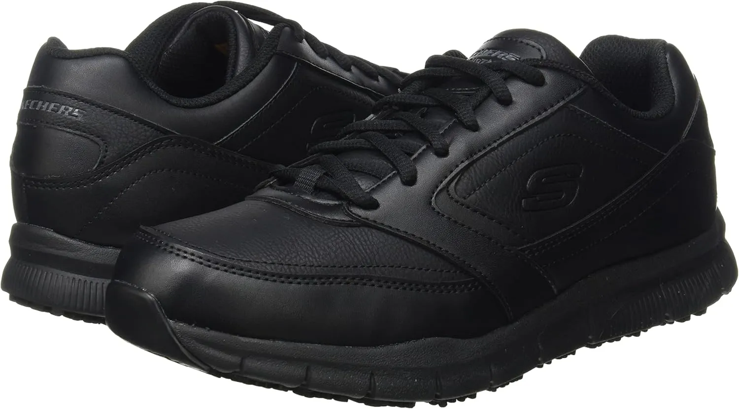 Skechers for Work Men's Synergy Ekron Alloy Toe Work Shoe
