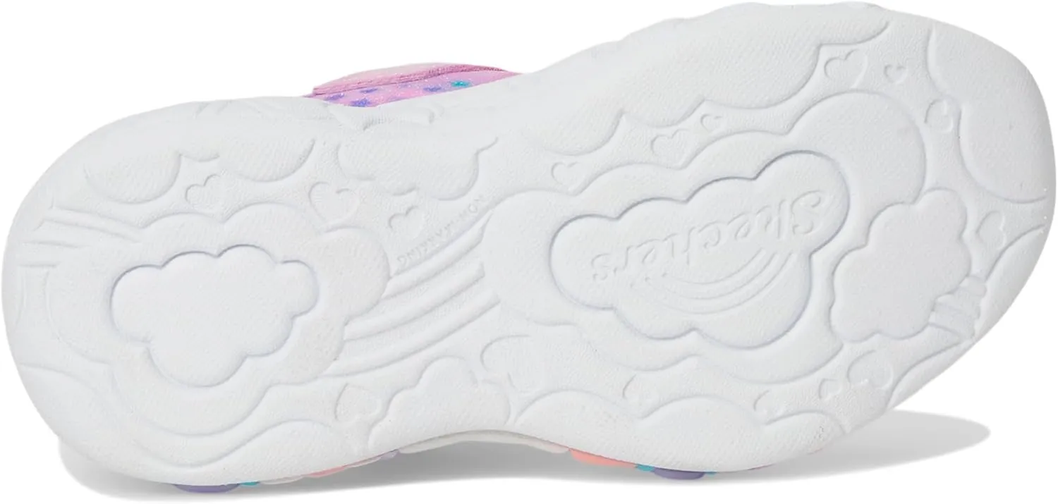 Skechers Girl's Eternal Heart Lights Sneaker