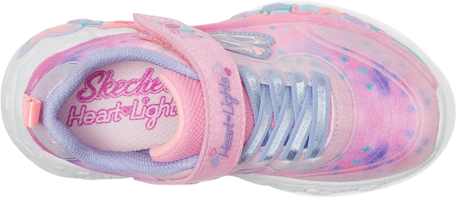 Skechers Girl's Eternal Heart Lights Sneaker