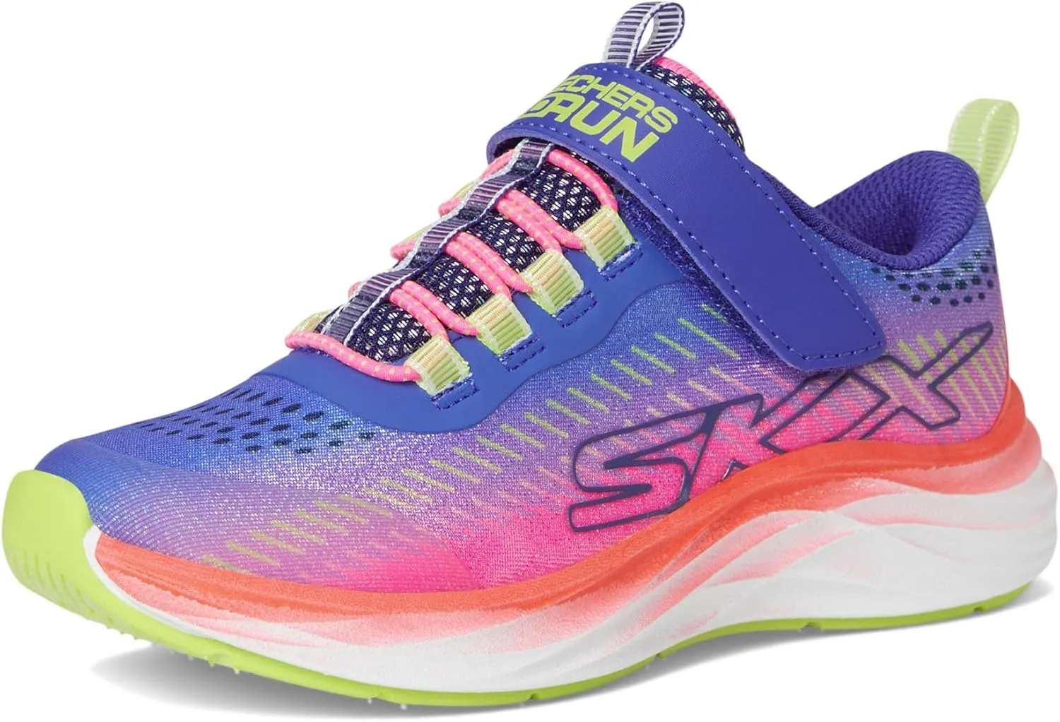 Skechers Girl's Go-Run Accelerate-Glitter Soul Sneaker