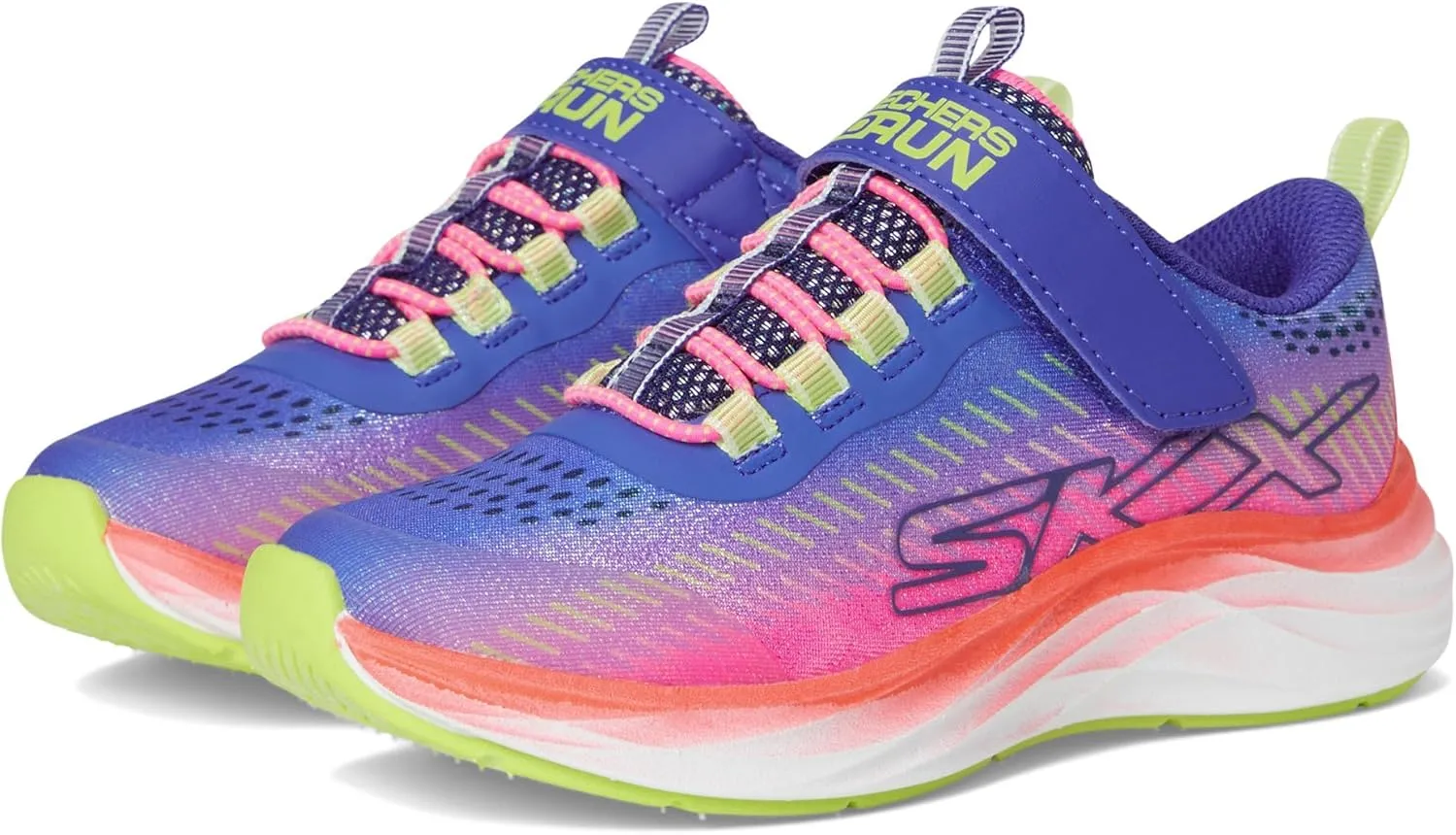 Skechers Girl's Go-Run Accelerate-Glitter Soul Sneaker