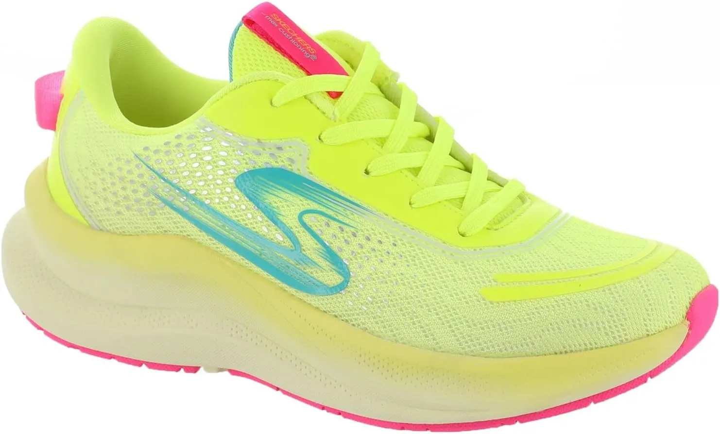 Skechers Girl's Max Cushioning Ascend-Aura Sneaker