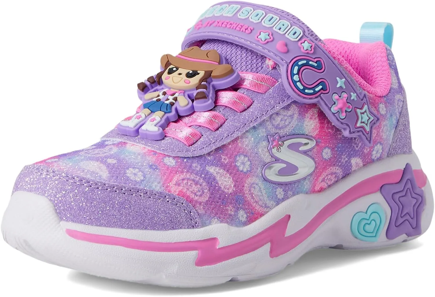 Skechers Girl's Snuggle Sneaks-Skech Squad Sneaker