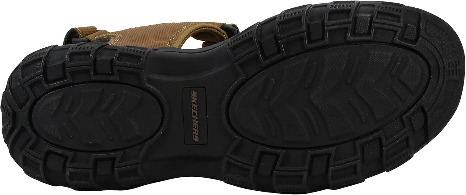Skechers Men's Louden Open Toe Sandal W/Strap Closure