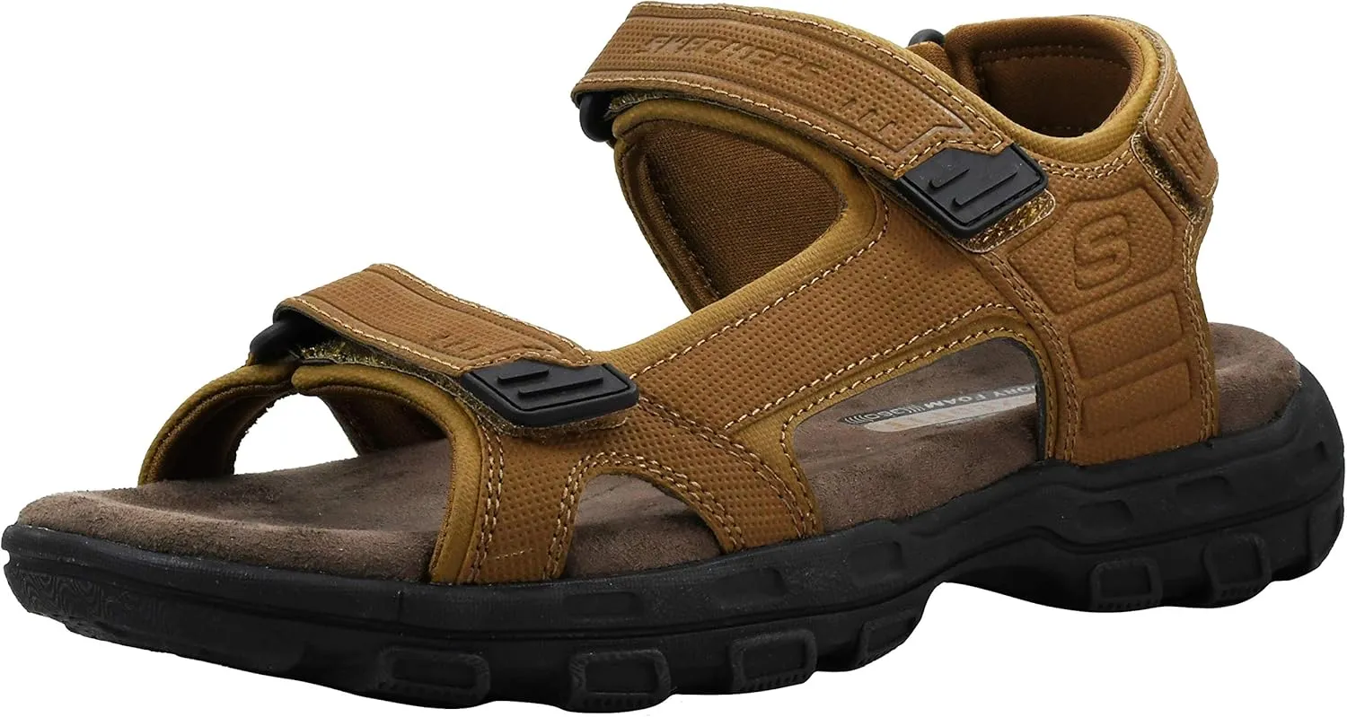 Skechers Men's Louden Open Toe Sandal W/Strap Closure