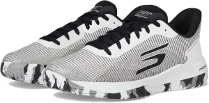 SKECHERS Men's Pickleball Viper Court Pro 2.0 Sneaker, White/Black, 11.5