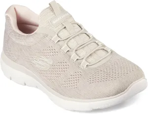 Skechers Sport Women's Women's Summits Fun Flare Sneaker, TPPK=Taupe Pink, 6