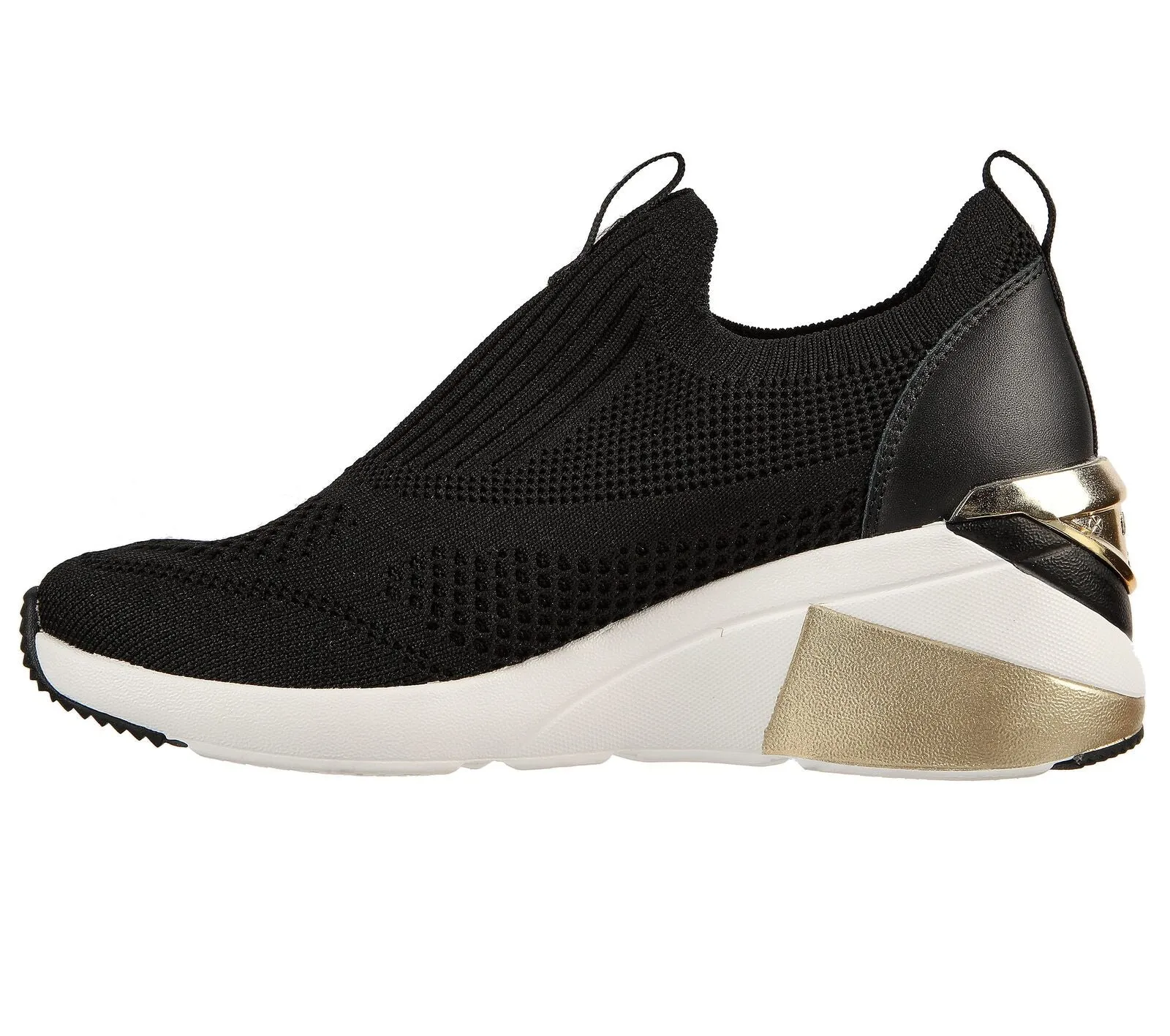 SKECHERS THE WEDGE - ETTY - 133226 - BLK