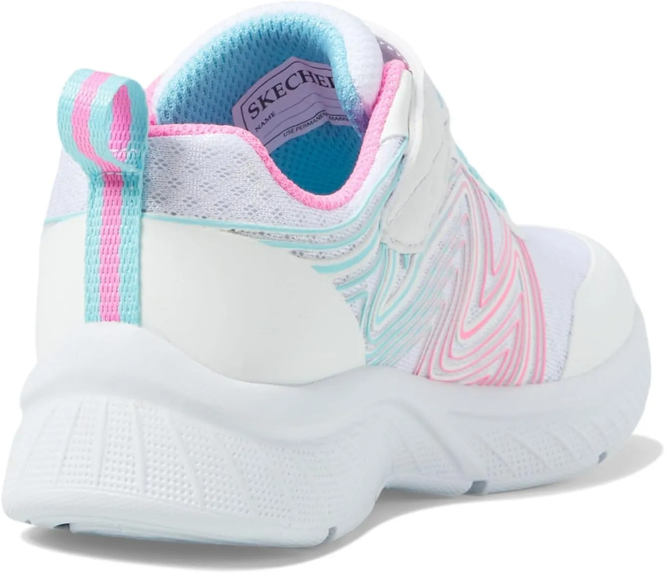 Skechers Unisex-child Microspec Plus - Swirl Sweet Sneaker