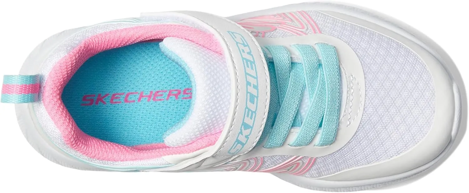 Skechers Unisex-child Microspec Plus - Swirl Sweet Sneaker