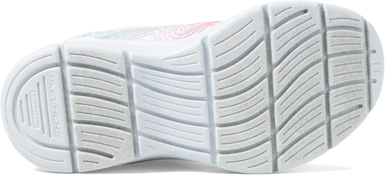 Skechers Unisex-child Microspec Plus - Swirl Sweet Sneaker