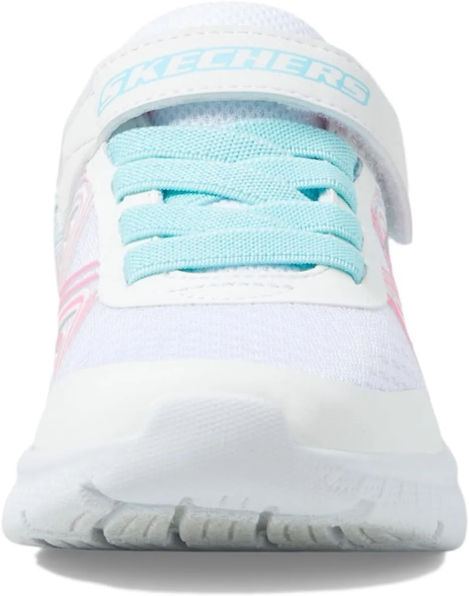 Skechers Unisex-child Microspec Plus - Swirl Sweet Sneaker