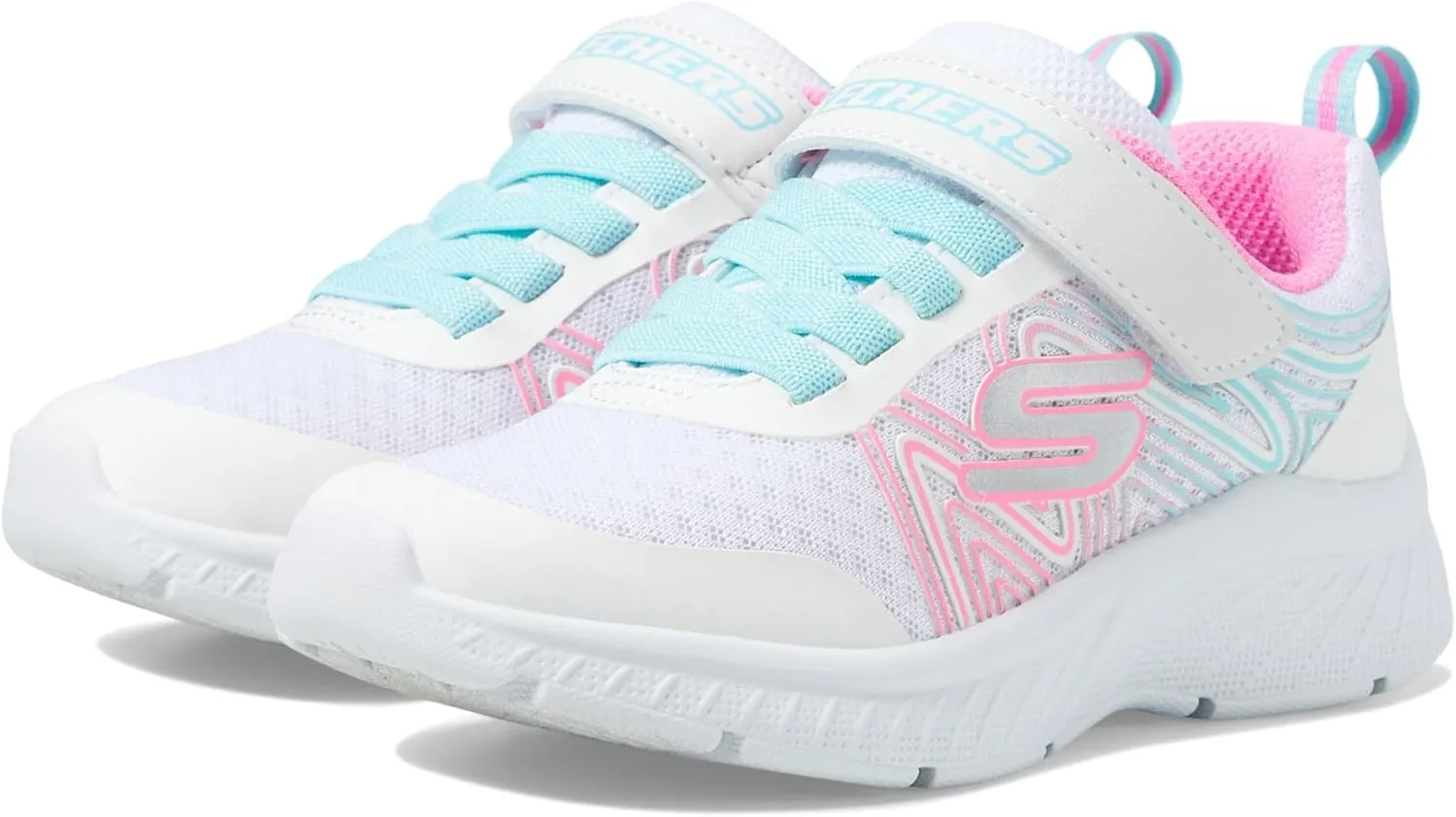 Skechers Unisex-child Microspec Plus - Swirl Sweet Sneaker